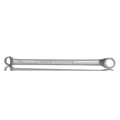 Gedore 2 Series Offset Ring Spanner, 10mm, Metric, Double Ended, 195 mm Overall
