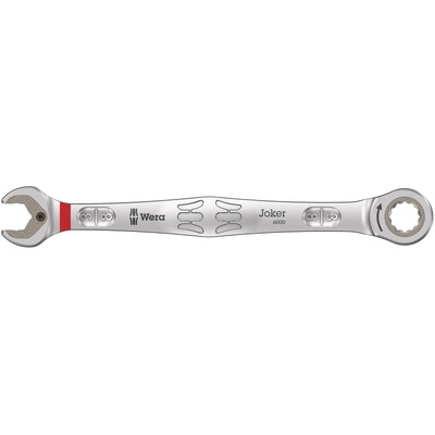 Wera Joker Series Combination Ratchet Spanner, Imperial, Double Ended, 159 mm Overall