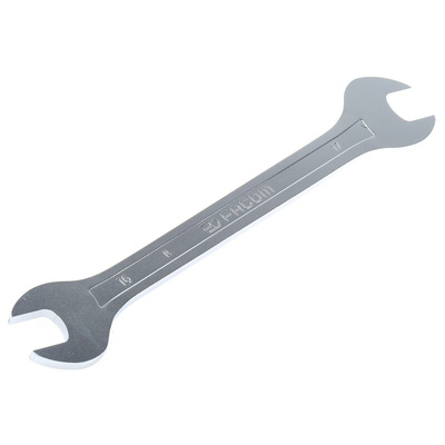 Facom Double Ended Open Spanner, 16mm, Metric, Double Ended, 250 mm Overall