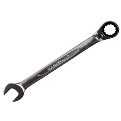 Bahco Ratchet Spanner, 12mm, Metric, Double Ended, 172 mm Overall