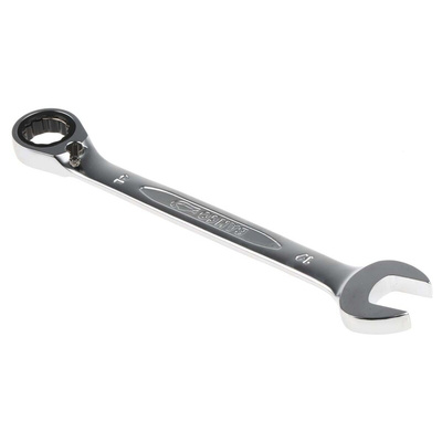 Bahco Ratchet Spanner, 19mm, Metric, Double Ended, 248 mm Overall
