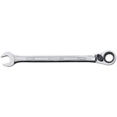 Bahco Ratchet Spanner, Imperial, Double Ended, 140 mm Overall