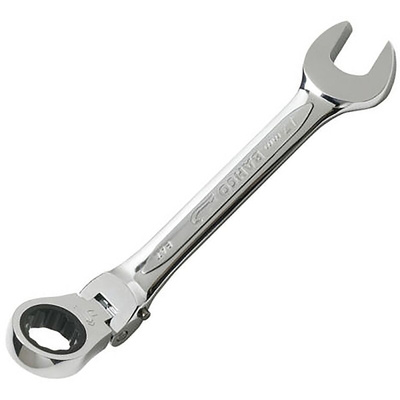 Bahco Ratchet Spanner, 14mm, Metric, Double Ended, 160 mm Overall