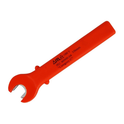 ITL Insulated Tools Ltd Open Ended Spanner, 17mm, Metric, 220 mm Overall, VDE/1000V