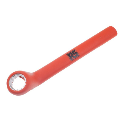 ITL Insulated Tools Ltd Offset Ring Spanner, 19mm, Metric, 210 mm Overall, VDE/1000V