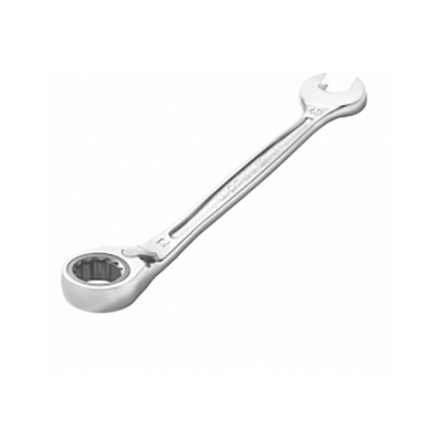 Facom Combination Ratchet Spanner, 30mm, Metric, Double Ended, 400 mm Overall