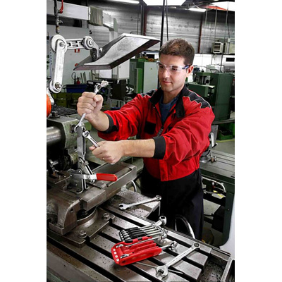 Facom Open Ended Spanner, Imperial, Double Ended, 115 mm Overall