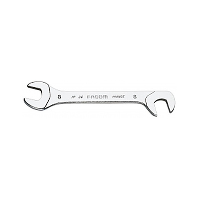 Facom Open Ended Spanner, 6mm, Metric, Double Ended, 80 mm Overall