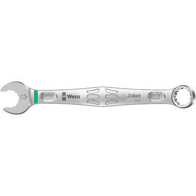 Wera Combination Spanner, 7mm, Metric, Double Ended, 110 mm Overall