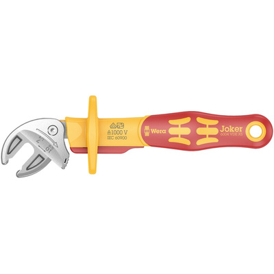 Wera Joker Series Spanner, Imperial, 119 mm Overall, VDE/1000V
