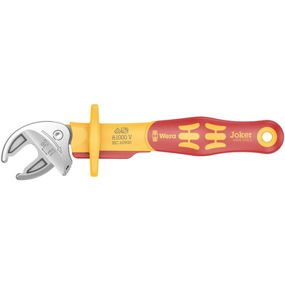Wera Joker Series Spanner, Imperial, 155 mm Overall, VDE/1000V