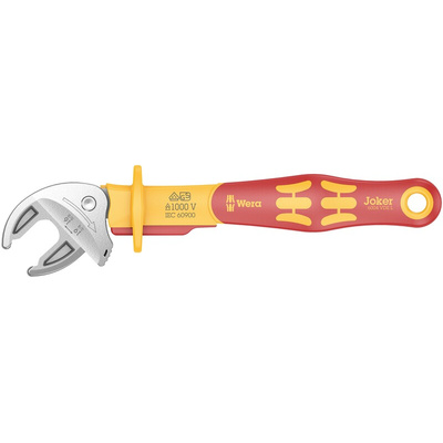 Wera Joker Series Spanner, Imperial, 226 mm Overall, VDE/1000V