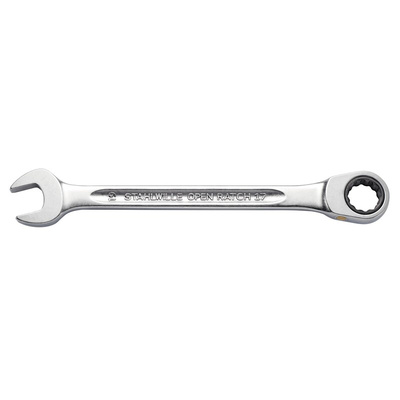 STAHLWILLE 17F Series Combination Ratchet Spanner, 11mm, Metric, 165 mm Overall, VDE/1000V