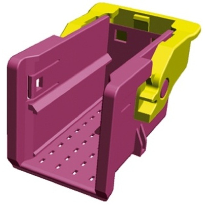 TE Connectivity, MCP Female 36 Way Carrier for use with Receptacle Inserts