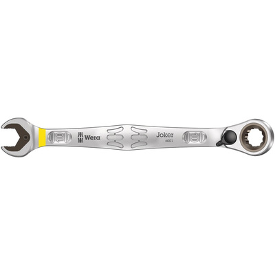 Wera Joker Series Combination Ratchet Spanner, 10mm, Metric, Double Ended, 159 mm Overall