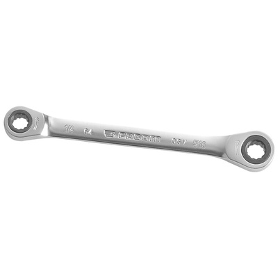 Facom Ratchet Spanner, Imperial, Double Ended, 115 mm Overall