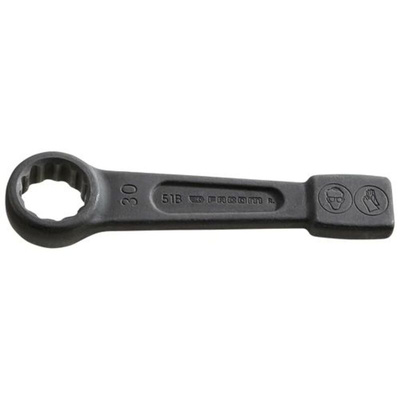 Facom Single Ended Open Spanner, 50mm, Metric, 255 mm Overall