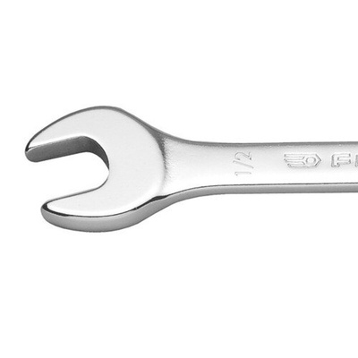 Facom Combination Ratchet Spanner, Imperial, Double Ended, 77 mm Overall