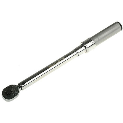 Bahco Click Torque Wrench, 10 → 60Nm, 3/8 in Drive, Square Drive - RS Calibrated