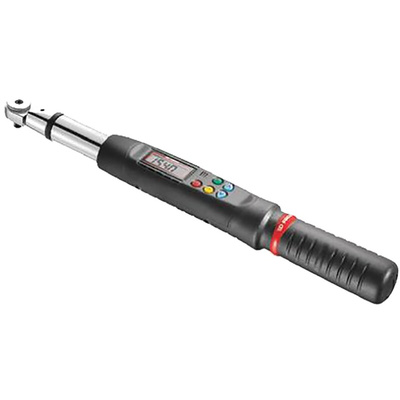 Facom Digital Torque Wrench, 1.5 → 30Nm, 1/4 in Drive, Square Drive, 9 x 12mm Insert - RS Calibrated