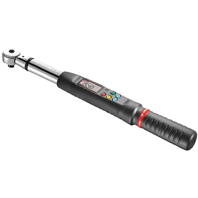 Facom Digital Torque Wrench, 6.7 → 135Nm, 3/8 in Drive, Square Drive, 9 x 12mm Insert - RS Calibrated
