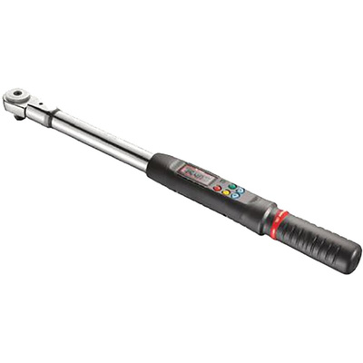 Facom Digital Torque Wrench, 10 → 200Nm, 1/2 in Drive, Square Drive, 14 x 18mm Insert - RS Calibrated