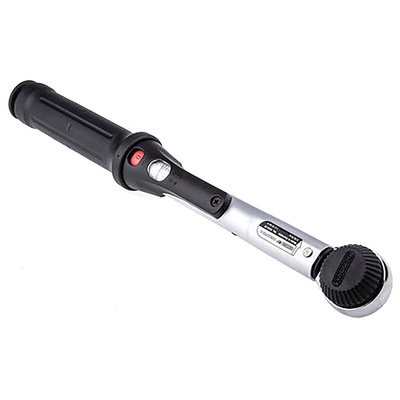Gedore Click Torque Wrench, 5 → 25Nm, 1/4 in Drive, Square Drive - RS Calibrated