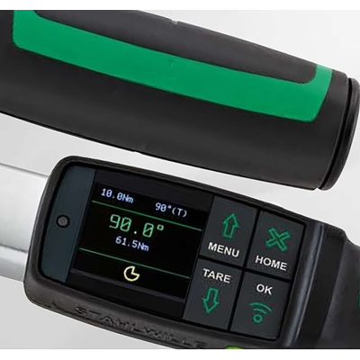 STAHLWILLE Digital Torque Wrench, 4 → 40Nm, 1/4 in Drive, Square Drive, 9 x 12mm Insert