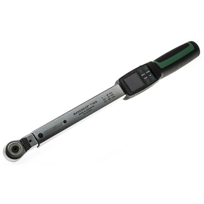 STAHLWILLE Digital Torque Wrench, 6 → 60Nm, 3/8 in Drive, Square Drive, 9 x 12mm Insert