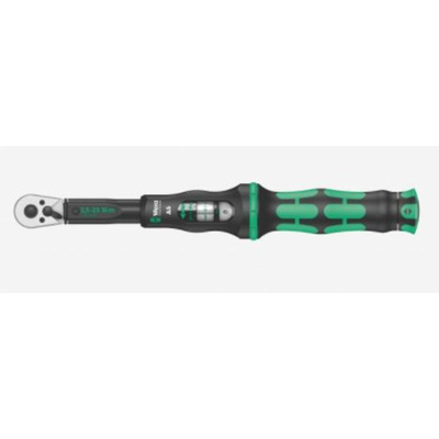 Wera Click-Torque A 5 Click Torque Wrench, 2.5 → 25Nm, 1/4 in Drive, Square Drive