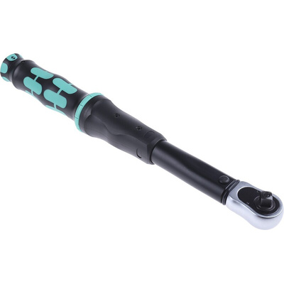 Wera Click-Torque B 1 Click Torque Wrench, 10 → 50Nm, 3/8 in Drive, Square Drive
