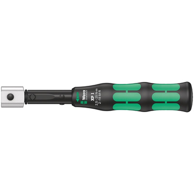 Wera Click-Torque XP 1 Click Torque Wrench, 2.5 → 25Nm, Square Drive, 9 x 12mm Insert