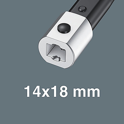 Wera Click-Torque XP 4 Click Torque Wrench, 20 → 250Nm, Square Drive, 14 x 18mm Insert