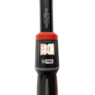 RS PRO Click Torque Wrench, 20 → 100Nm, 3/8 in Drive, Square Drive