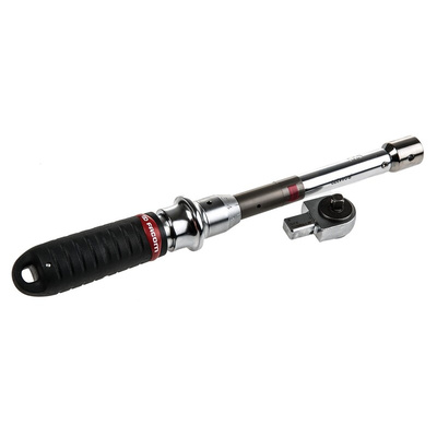 Facom Click Torque Wrench, 5 → 25Nm, 1/4 in Drive, Square Drive, 9 x 12mm Insert