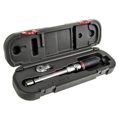 Facom Click Torque Wrench, 5 → 25Nm, 1/4 in Drive, Square Drive, 9 x 12mm Insert