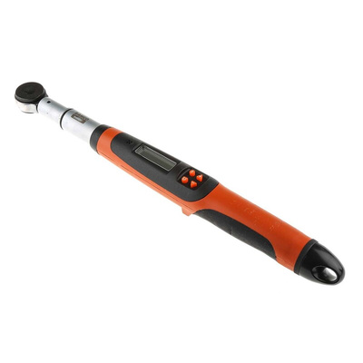 Bahco Digital Torque Wrench, 3 → 30Nm, 1/4 in Drive, Square Drive, 9 x 12mm Insert