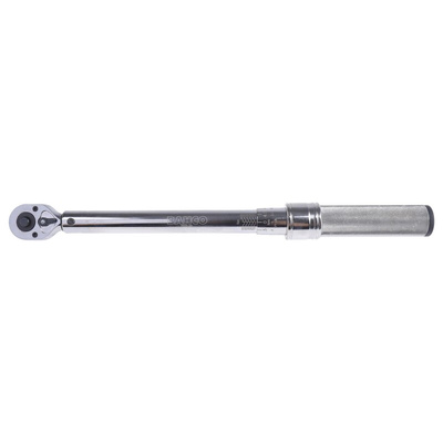 Bahco Click Torque Wrench, 10 → 60Nm, 3/8 in Drive, Square Drive - RS Calibrated