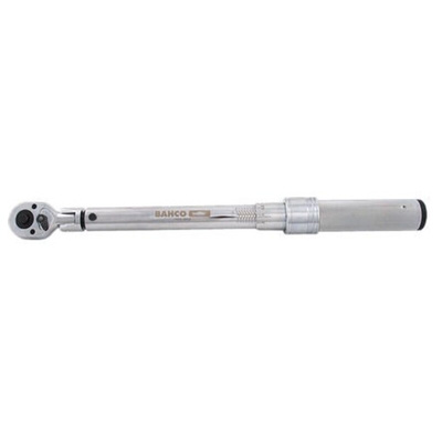 Bahco Click Torque Wrench, 13.6 → 108.5Nm, 3/8 in Drive, Square Drive