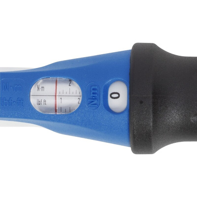 Gedore Click Torque Wrench, 1 → 5Nm, 1/4 in Drive, Square Drive