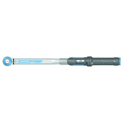 Gedore Click Torque Wrench, 40 → 200Nm, 1/2 in Drive, Square Drive, 12.5 x 12.5mm Insert