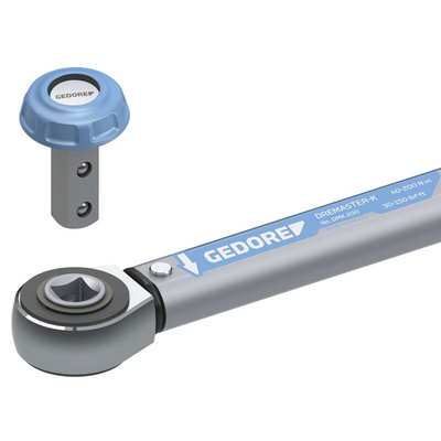 Gedore Click Torque Wrench, 40 → 200Nm, 1/2 in Drive, Square Drive, 12.5 x 12.5mm Insert