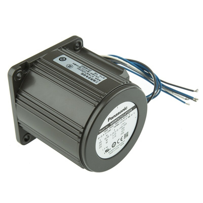 Panasonic M8M Reversible Induction AC Motor, 25 W, 3 Phase, 4 Pole, 230 V