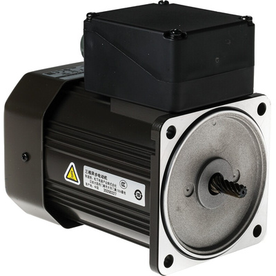 Panasonic M9M Reversible Induction AC Motor, 90 W, 3 Phase, 4 Pole, 230 V