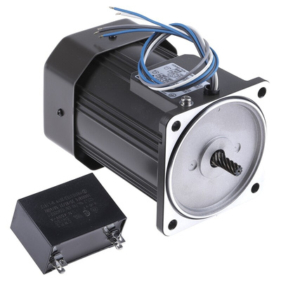 Panasonic M91 Reversible Induction AC Motor, 90 W, 1 Phase, 4 Pole, 230 V