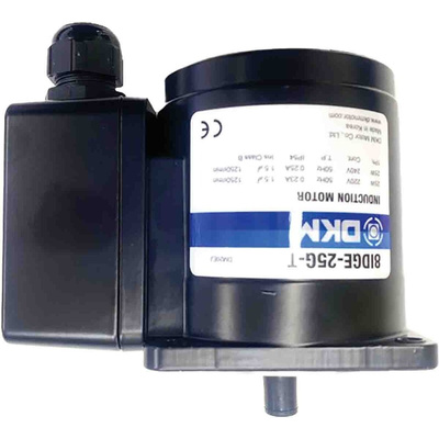 DKM Reversible Induction AC Motor, 25 W, 1 Phase, 4 Pole, 220 V, 240 V