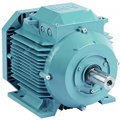 ABB M3AA Induction AC Motor, 7.5 kW, IE3, 3 Phase, 4 Pole, Flange Mount Mounting
