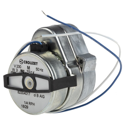 Crouzet 82340 Geared AC Geared Motor, 0.2 W, 24 → 240 V