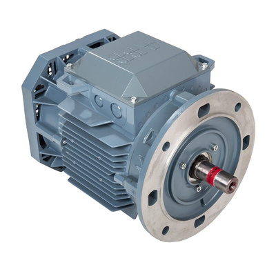 ABB Squirrel Cage Motor AC Motor, 4 kW, IE3, 3 Phase, 4 Pole, 400 V, 415 V, 690 V, Flange Mount Mounting