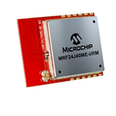 Microchip MRF24J40ME-I/RM 3 → 3.6V WLAN Module, IEEE Std. 802.15.4, MiWi, ZigBee SPI